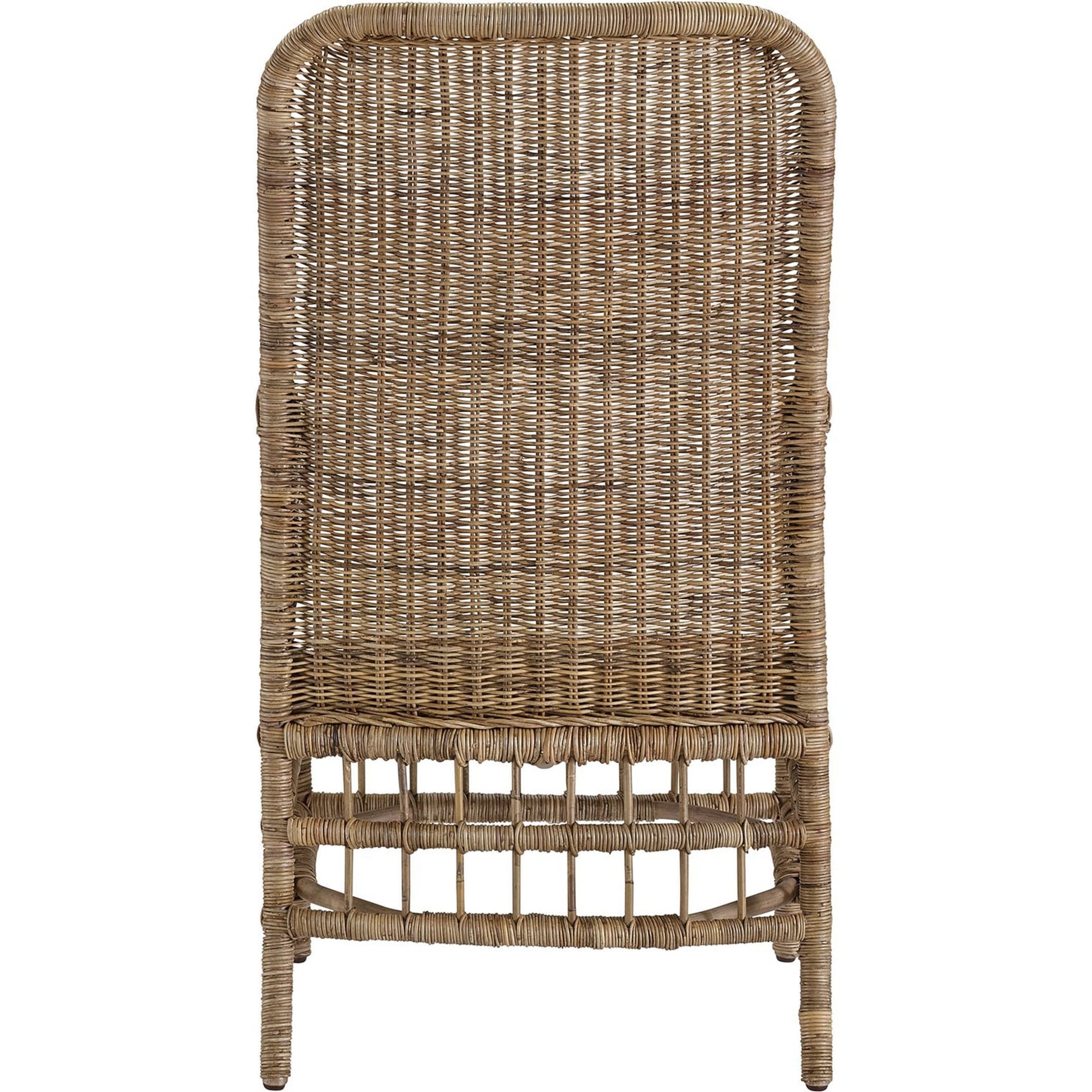 Irving Arm Chair by Universal Furniture in aged pewter and dover natural. Made from 96% polyester, 2% nylon, 2% cotton in a coastal style.