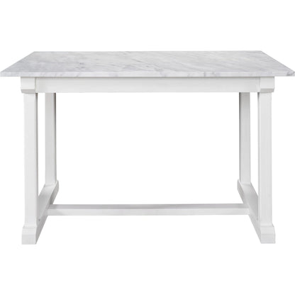 Elena Counter Table by Universal Furniture in aged pewter and picket fence. Made from unique in a transitional style.