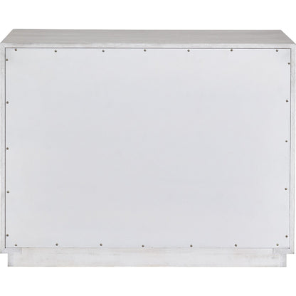 Collins Chest by Universal Furniture in aged pewter and charcoal. Made from unique in a transitional style.