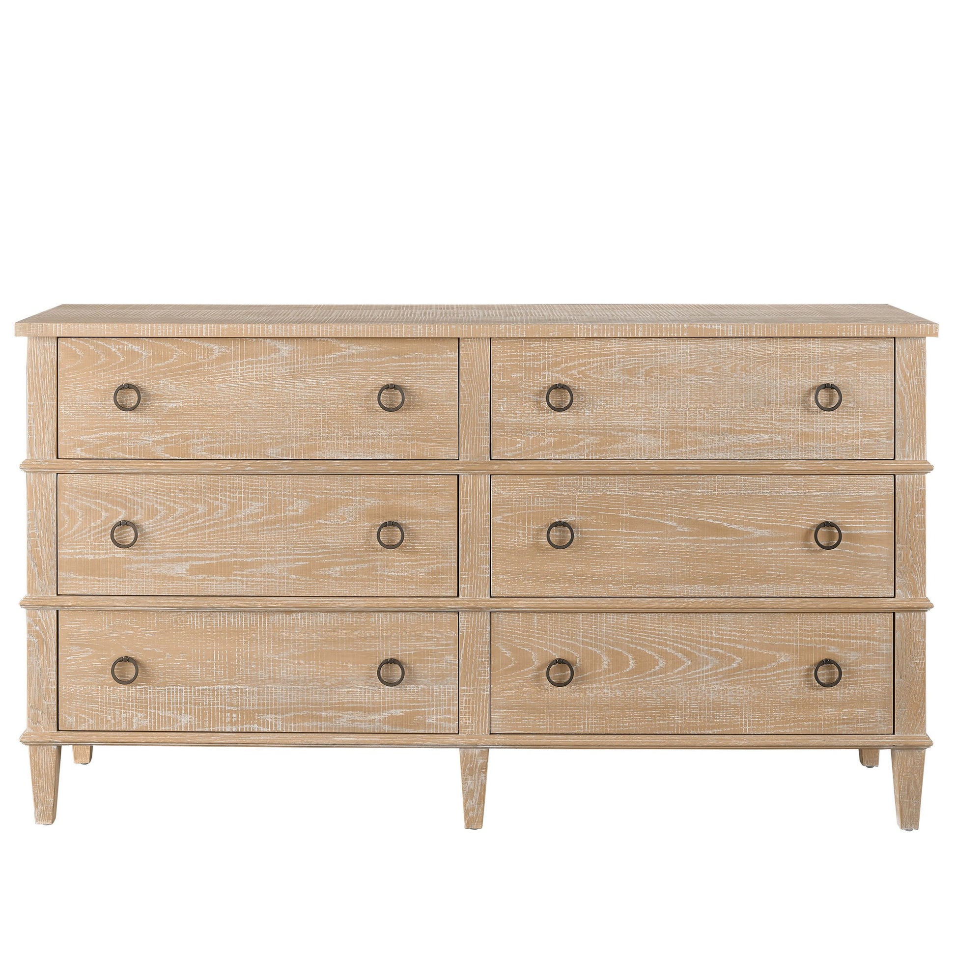 Modern Farmhouse Dresser by Universal Furniture in rustic oak. Made from unique in a cottage & farmhouse style.
