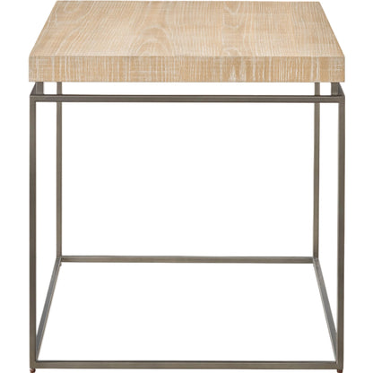 Modern Farmhouse End Table by Universal Furniture. Made from unique in a cottage & farmhouse style.
