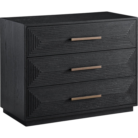 Collins Chest by Universal Furniture in aged pewter. Made from unique in a transitional style.