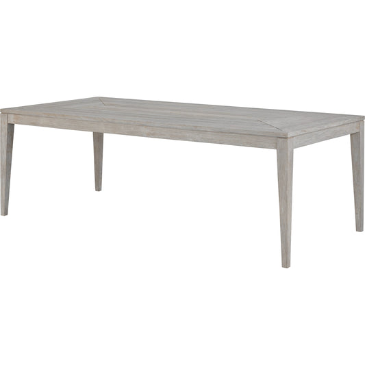Outdoor La Jolla Rectangular Dining Table by Coastal Living by Universal Furniture in weathered teak. Made from unique in a modern style.