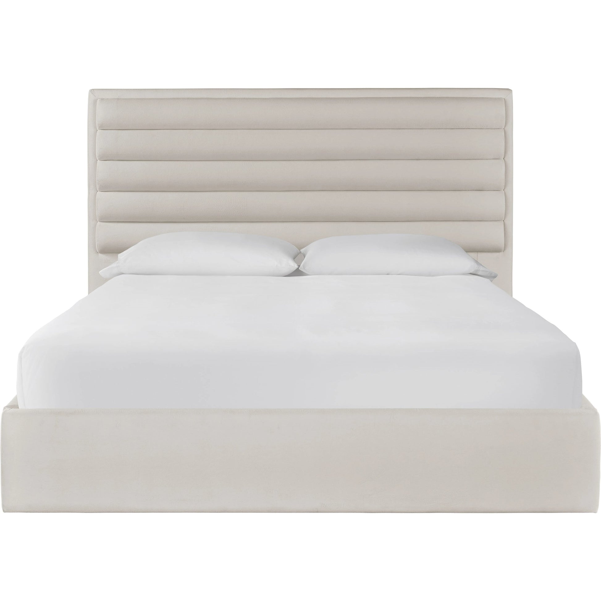 Tranquility Bed by Miranda Kerr Home in melborne ivory and melborne ivory. Made from 100% polyester in a modern style.