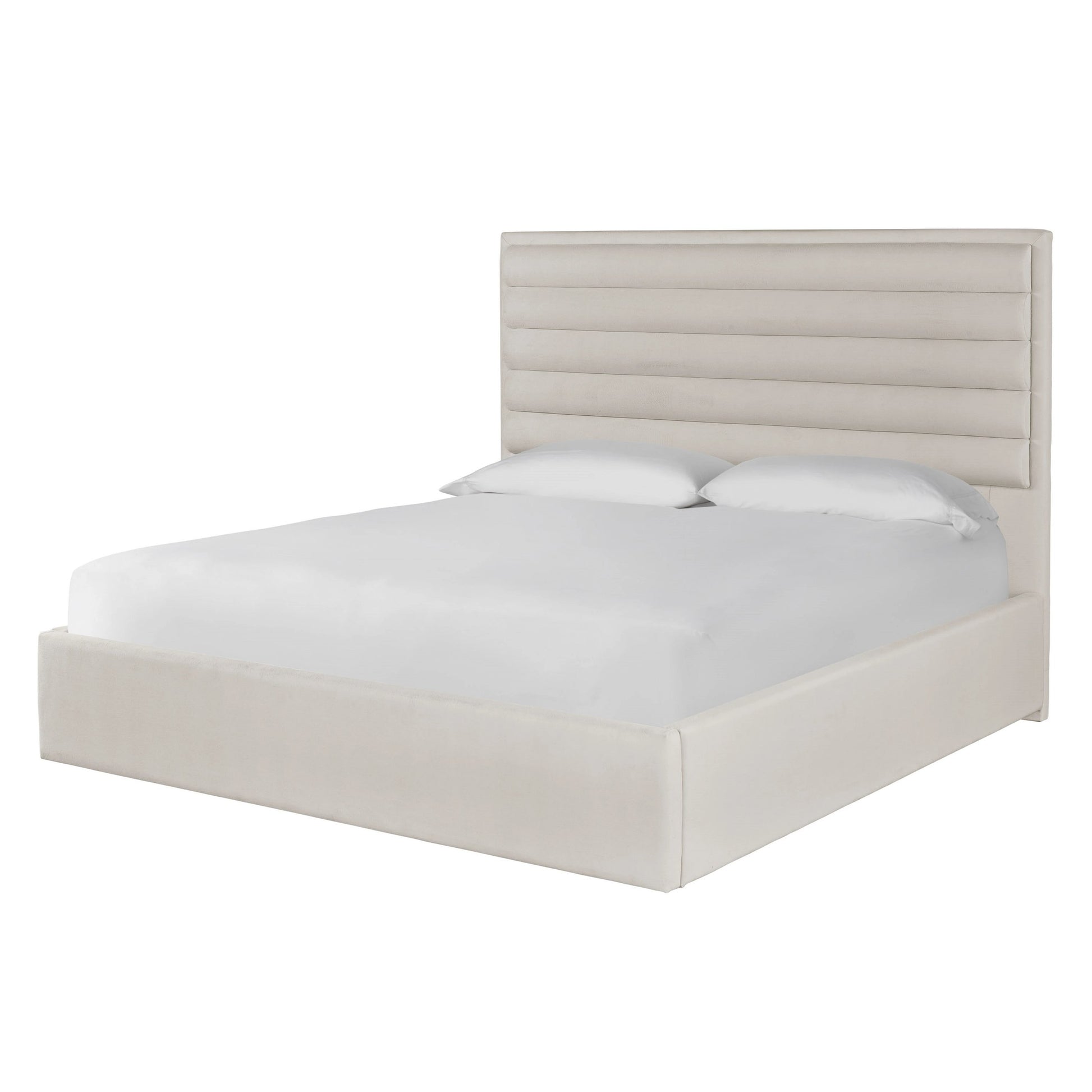 Tranquility Bed by Miranda Kerr Home in melborne ivory and melborne ivory. Made from 100% polyester in a modern style.