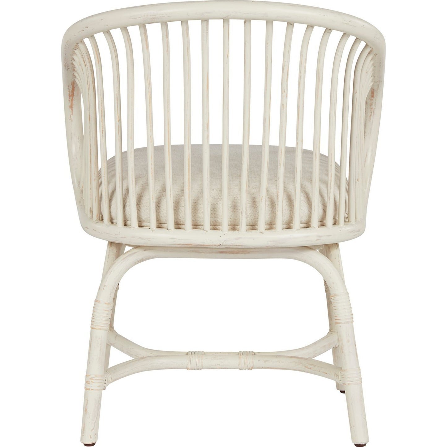 003 SI-1871201 | Additional Silo | Aruba Rattan Chair by Coastal Living by Universal Furniture in nomad snow and egret. Made from 92% polyester, 8% linen in a coastal style.