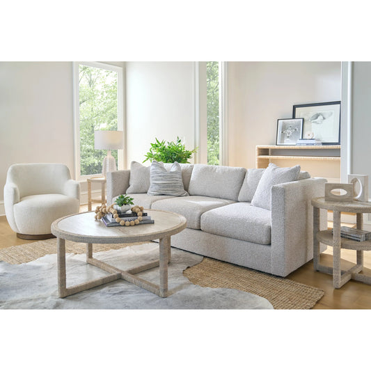 Oasis Abaca Side Table by Coastal Living by Universal Furniture in natural tan. Made from unique in a unique style.