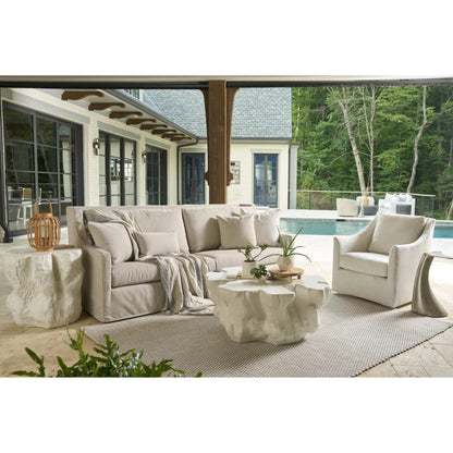 Oasis Cliffside Accent Table by Coastal Living by Universal Furniture in white. Made from unique in a cottage & farmhouse style.