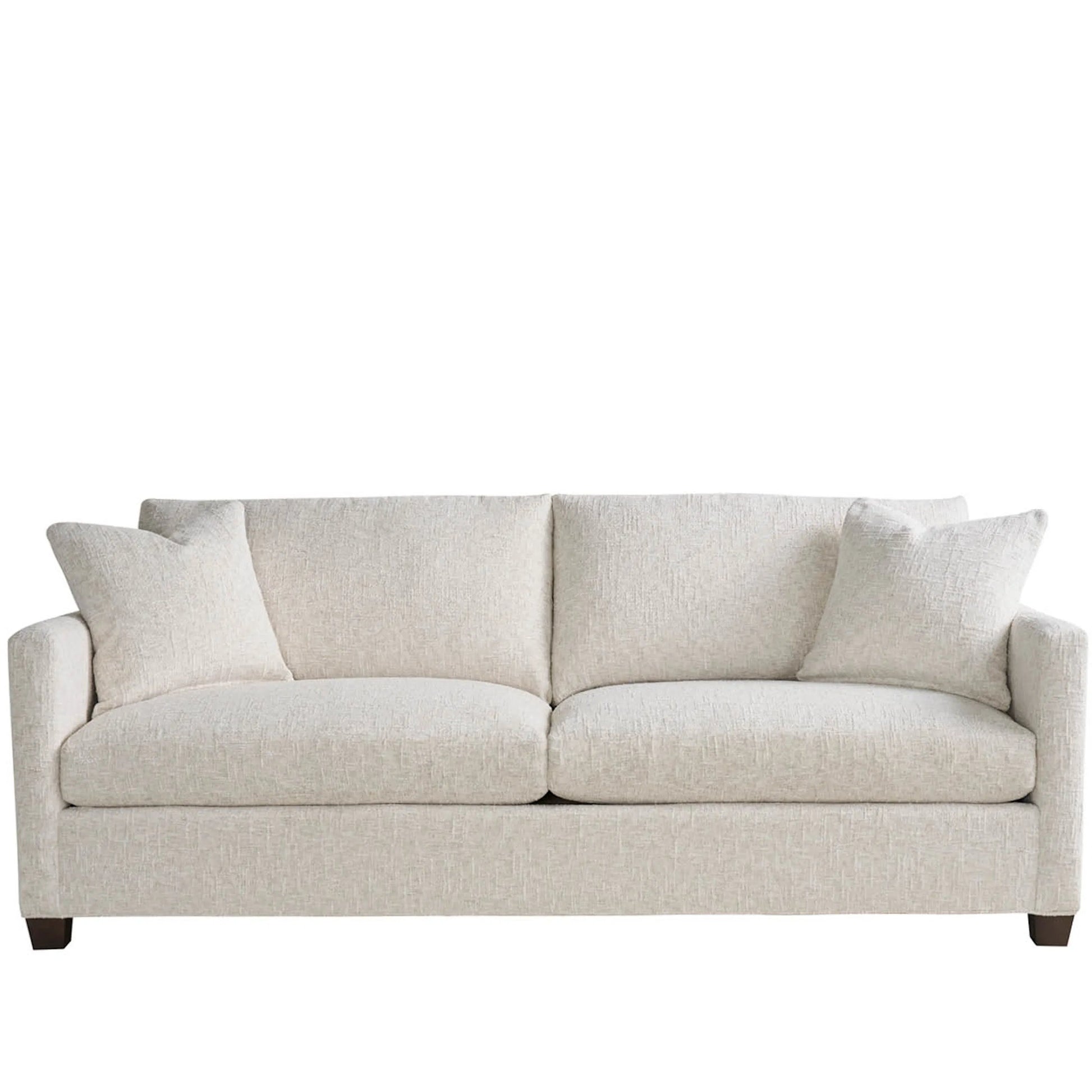 Curated Mebane Sofa by Universal Furniture in espresso. Made from unique in a unique style.