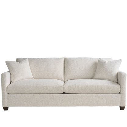 Curated Mebane Sofa by Universal Furniture in espresso. Made from unique in a unique style.