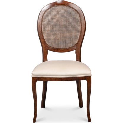 Oval Cane Back S/Chair (Set of 2) by Sarreid Ltd.. Made from unique in a unique style.