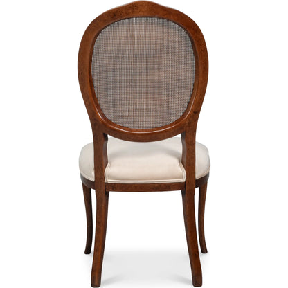 Oval Cane Back S/Chair (Set of 2) by Sarreid Ltd.. Made from unique in a unique style.