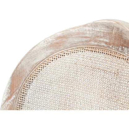 Oval Cane Back Side Chair (Set of 2) by Sarreid Ltd.. Made from beechwood in a cottage & farmhouse style.