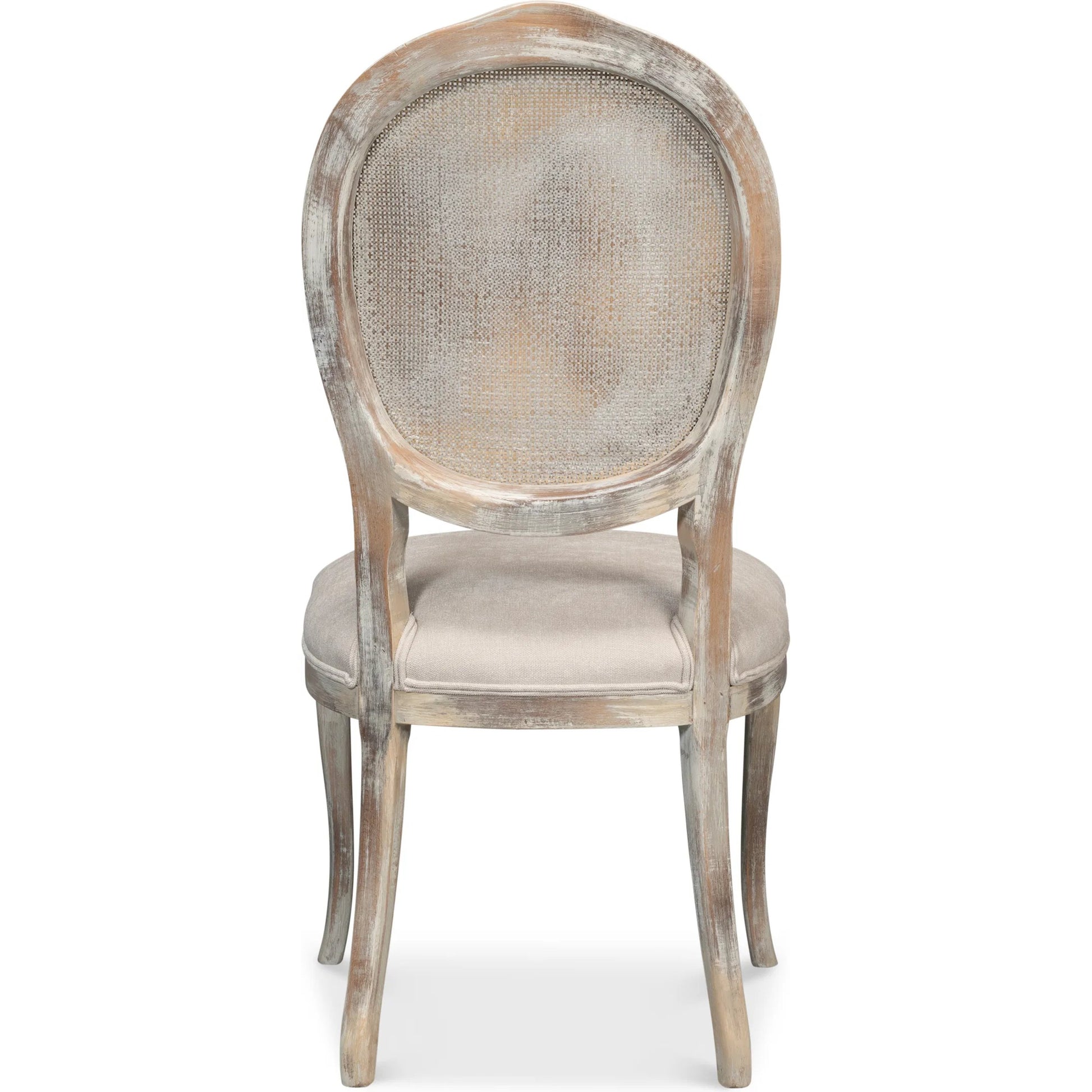 Oval Cane Back Side Chair (Set of 2) by Sarreid Ltd.. Made from beechwood in a cottage & farmhouse style.