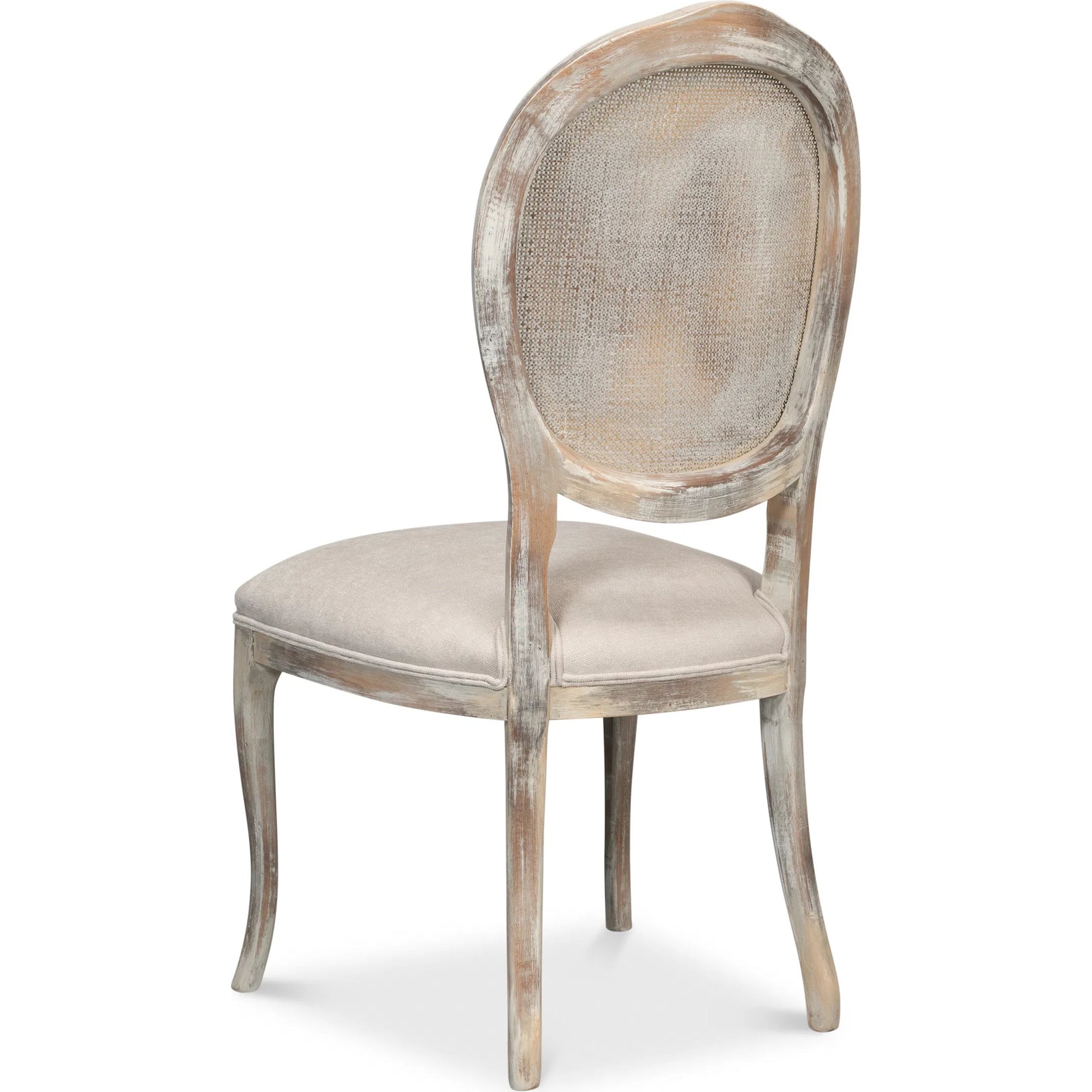 Oval Cane Back Side Chair (Set of 2) by Sarreid Ltd.. Made from beechwood in a cottage & farmhouse style.