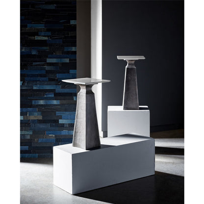 Figuration Side Table by Universal Furniture in banswara marble. Made from unique in a transitional style.