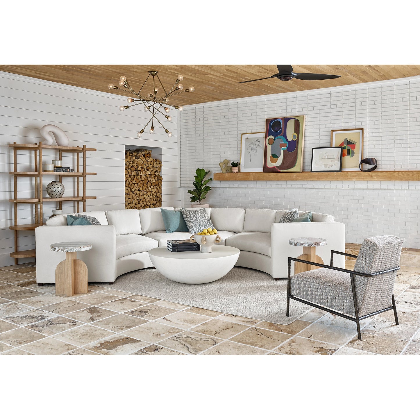 005 SI-1965505 | Lifestyle | Nomad Everdin Cocktail Table by Universal Furniture in abaco white. Made from unique in a modern style.