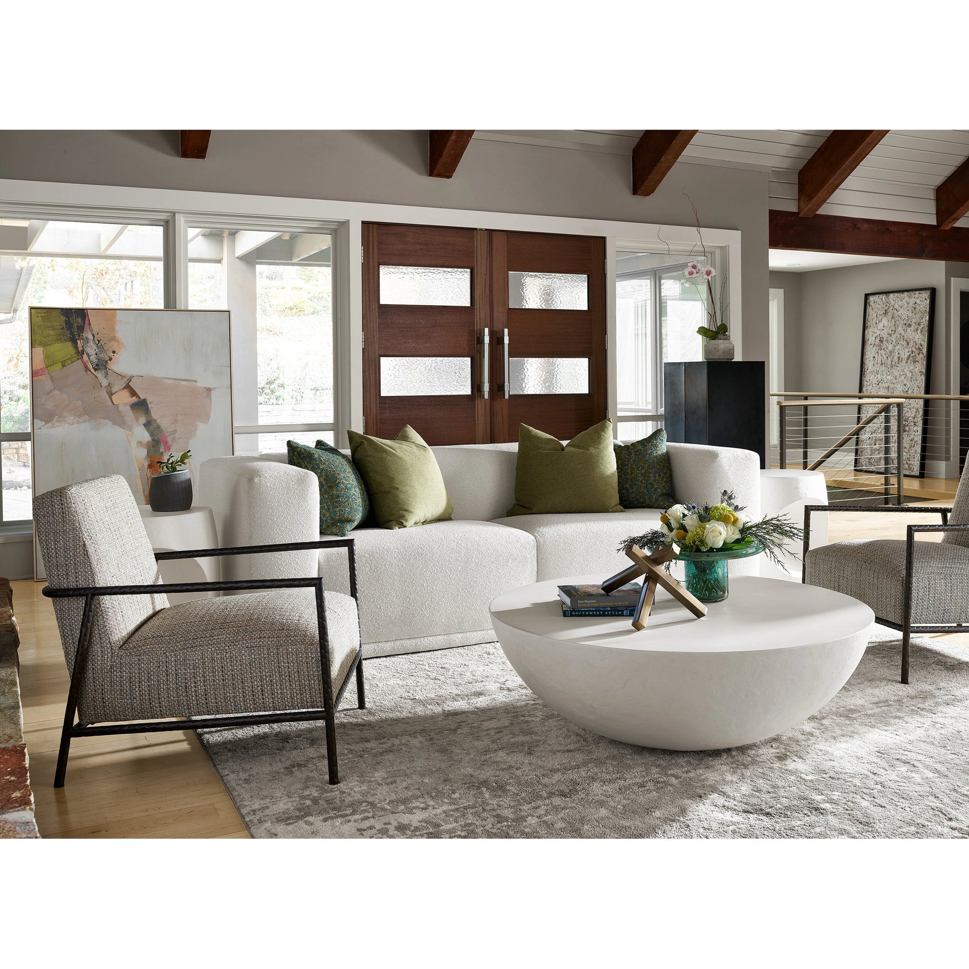 Nomad Everdin Cocktail Table by Universal Furniture in abaco white. Made from unique in a modern style.