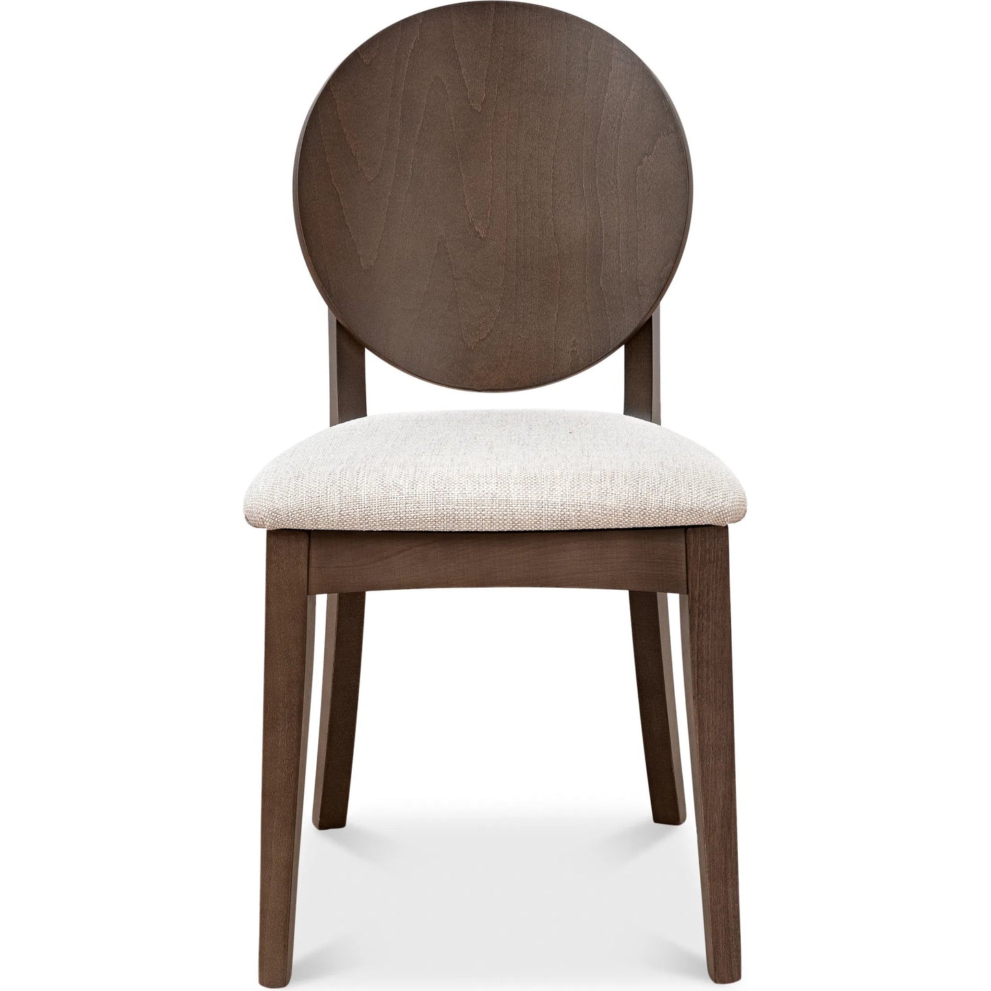 001 SI-2531078 | Additional Silo | Round Back Side Chair (Set of 2) by Sarreid Ltd. in brown. Made from unique in a unique style.