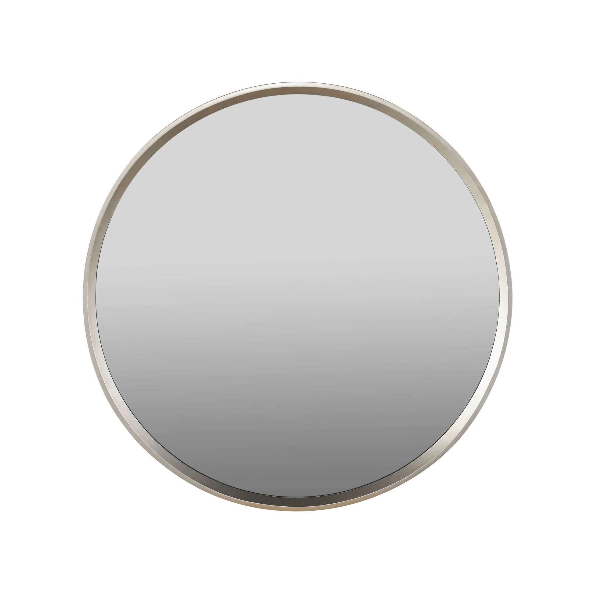 Nomad Round Mirror by Universal Furniture in champagne. Made from unique in a modern style.