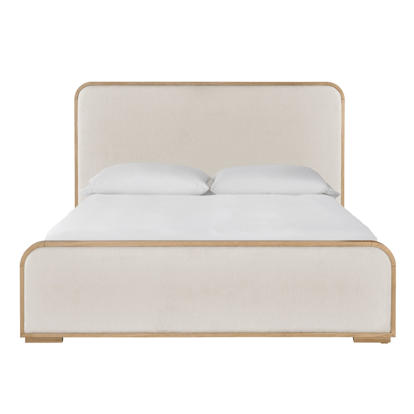002 SI-1965507,SI-1965508 | Additional Silo | Nomad Bed by Universal Furniture in canberra ivory and tech oak. Made from 97% polyester, 3% acrylic, oak in a modern style.