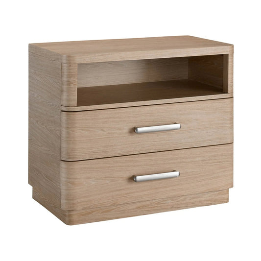 Nomad Nightstand by Universal Furniture in tech oak. Made from unique in a modern style.