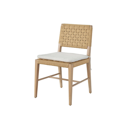 Nomad Side Chair by Universal Furniture in canberra ivory and tech oak. Made from white oak in a cottage & farmhouse style.