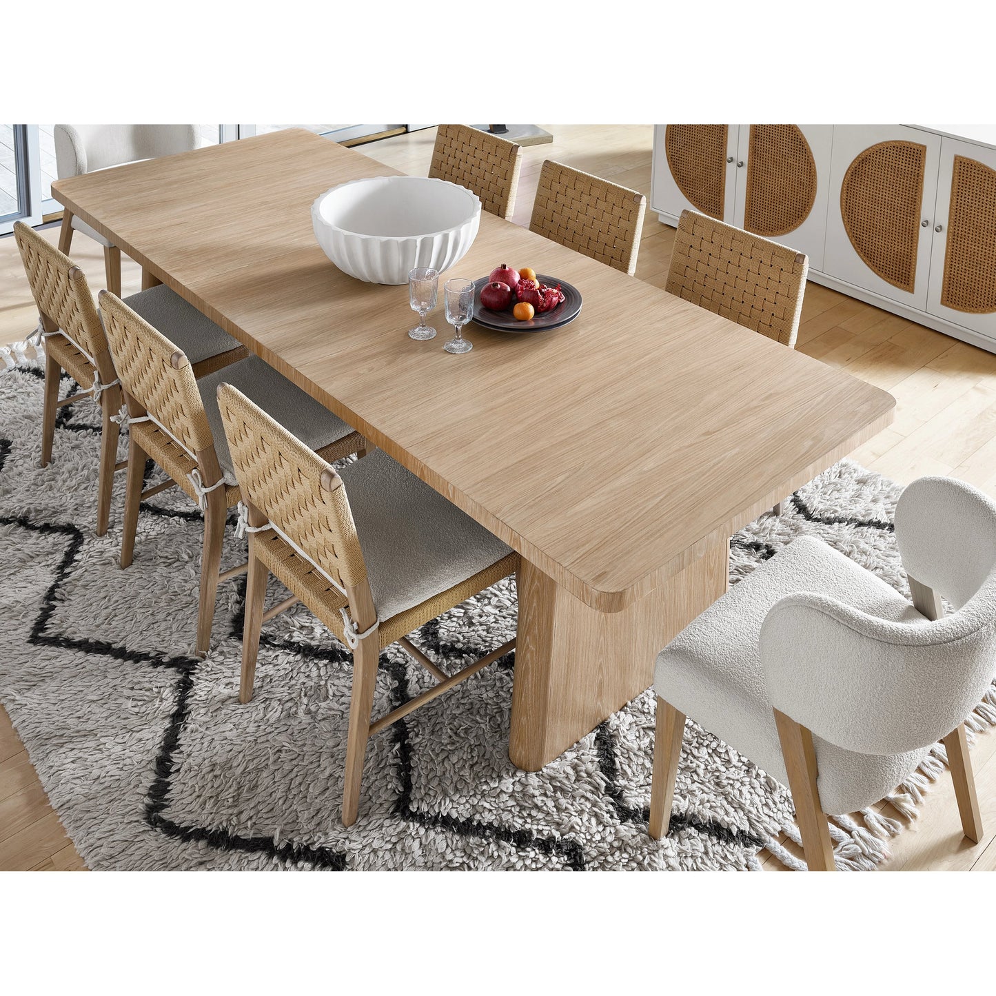 006 SI-1965511 | Lifestyle | Nomad Dining Table by Universal Furniture in tech oak. Made from unique in a modern style.