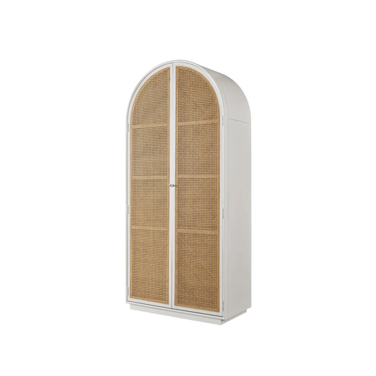 Nomad Golden Hour Utility Cabinet by Universal Furniture in glacier white. Made from unique in a cottage & farmhouse style.