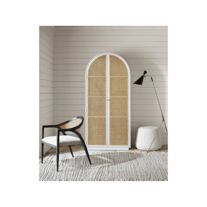 Nomad Golden Hour Utility Cabinet by Universal Furniture in glacier white. Made from unique in a cottage & farmhouse style.