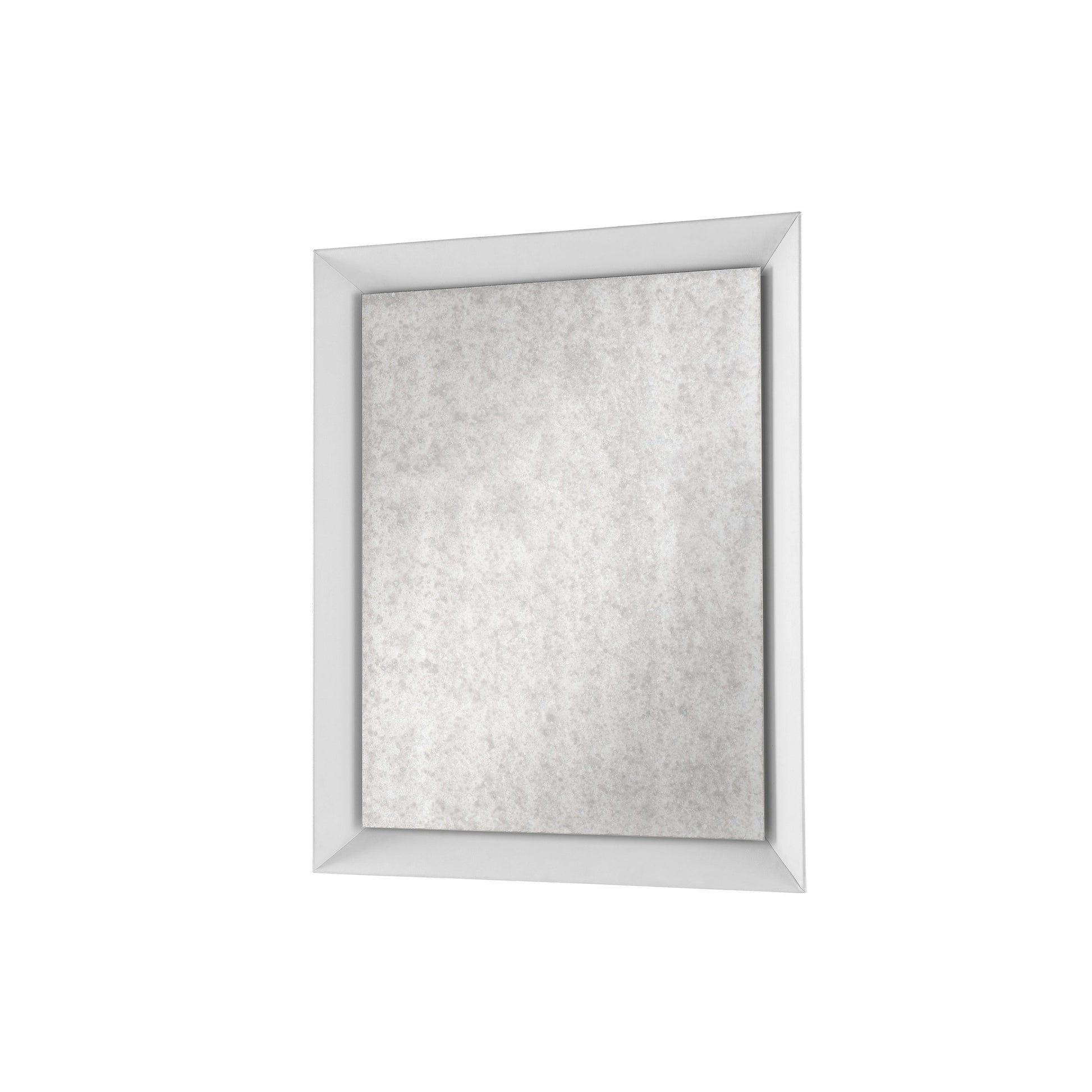 Erinn V X Universal Valen Antiqued Mirror by Universal Furniture in ivory. Made from 80% polyurethane, 20% polyester in a modern style.