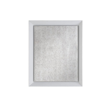 Erinn V X Universal Valen Antiqued Mirror by Universal Furniture in ivory. Made from 80% polyurethane, 20% polyester in a modern style.