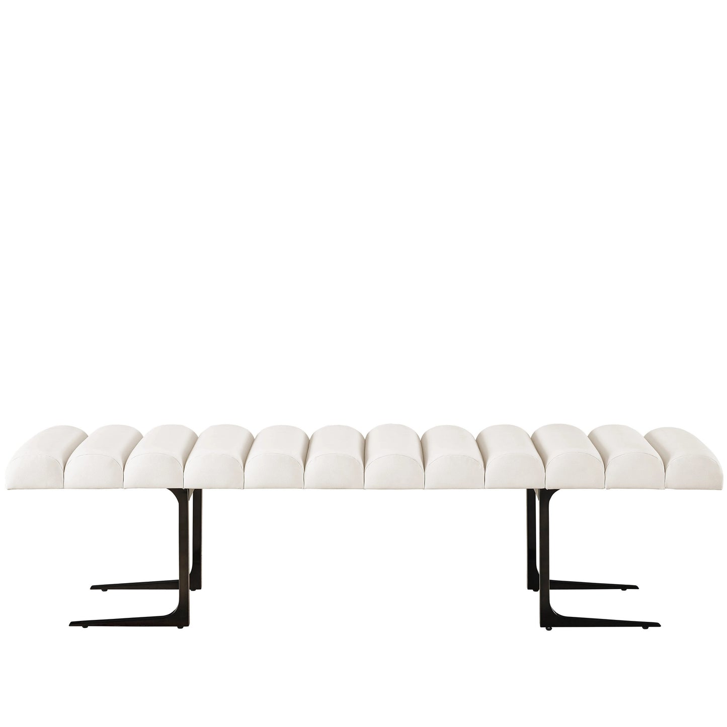 002 SI-2062445 | Additional Silo | Erinn V X Universal Devereux Bed Bench by Universal Furniture in endurance sand and black nickel. Made from 80% polyurethane, 20% polyester in a modern style.