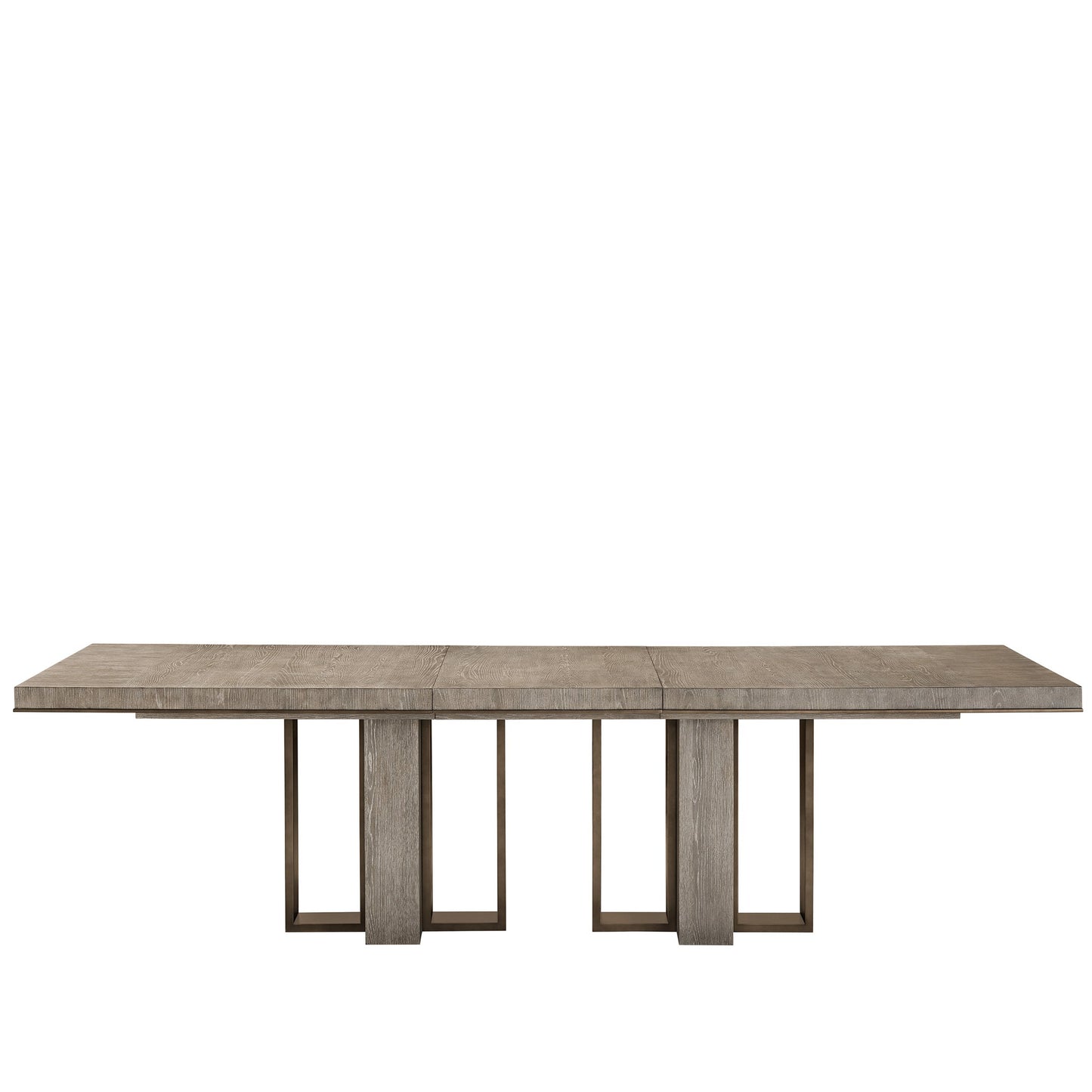 003 SI-2062444 | Additional Silo | Erinn V X Universal Del Monte Dining Table by Universal Furniture in weathered oak, antique satin brass. Made from unique in a modern style.