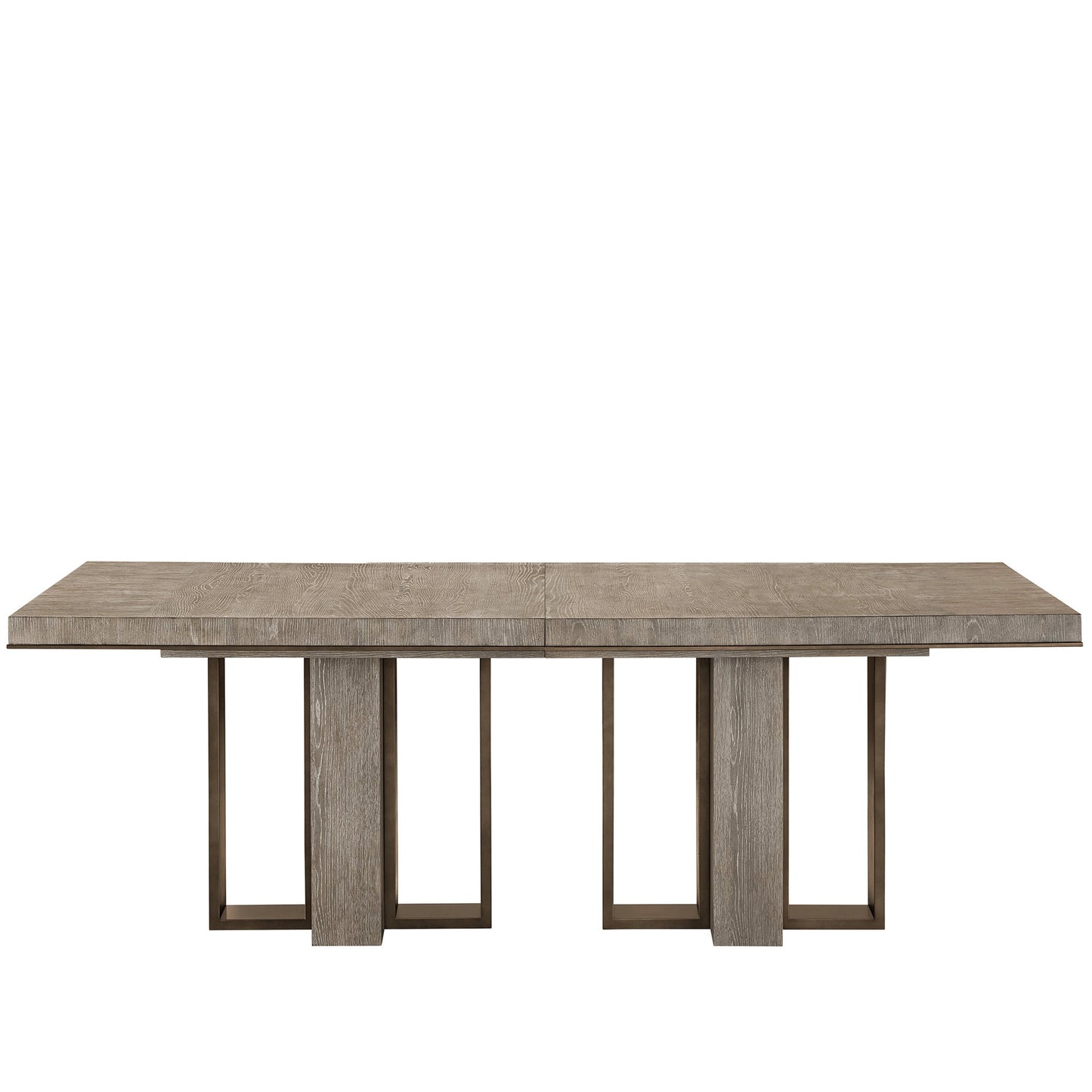 002 SI-2062444 | Additional Silo | Erinn V X Universal Del Monte Dining Table by Universal Furniture in weathered oak, antique satin brass. Made from unique in a modern style.