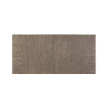 Erinn V X Universal Del Monte Dining Table by Universal Furniture in weathered oak, antique satin brass. Made from unique in a modern style.