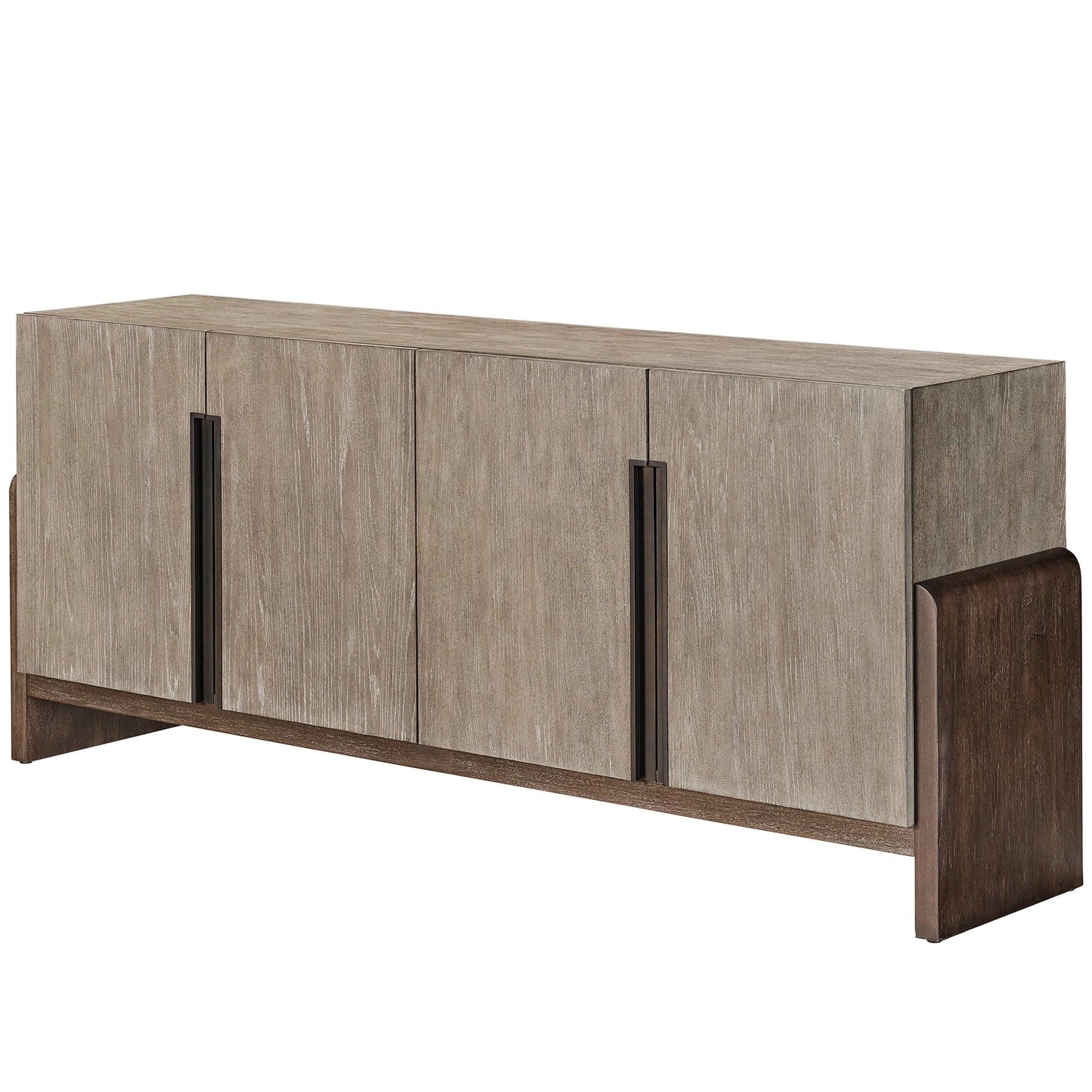 Erinn V X Universal Pescadero Credenza by Universal Furniture in weathered oak, otter. Made from unique in a modern style.