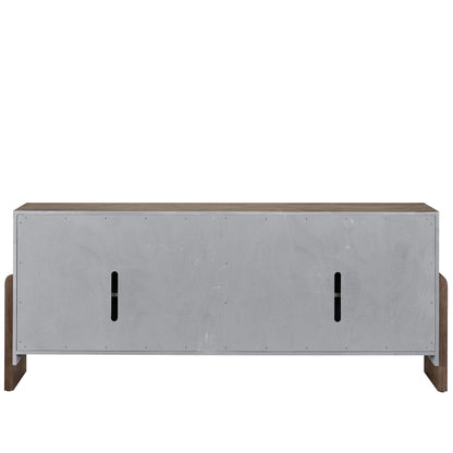 Erinn V X Universal Pescadero Credenza by Universal Furniture in weathered oak, otter. Made from unique in a modern style.