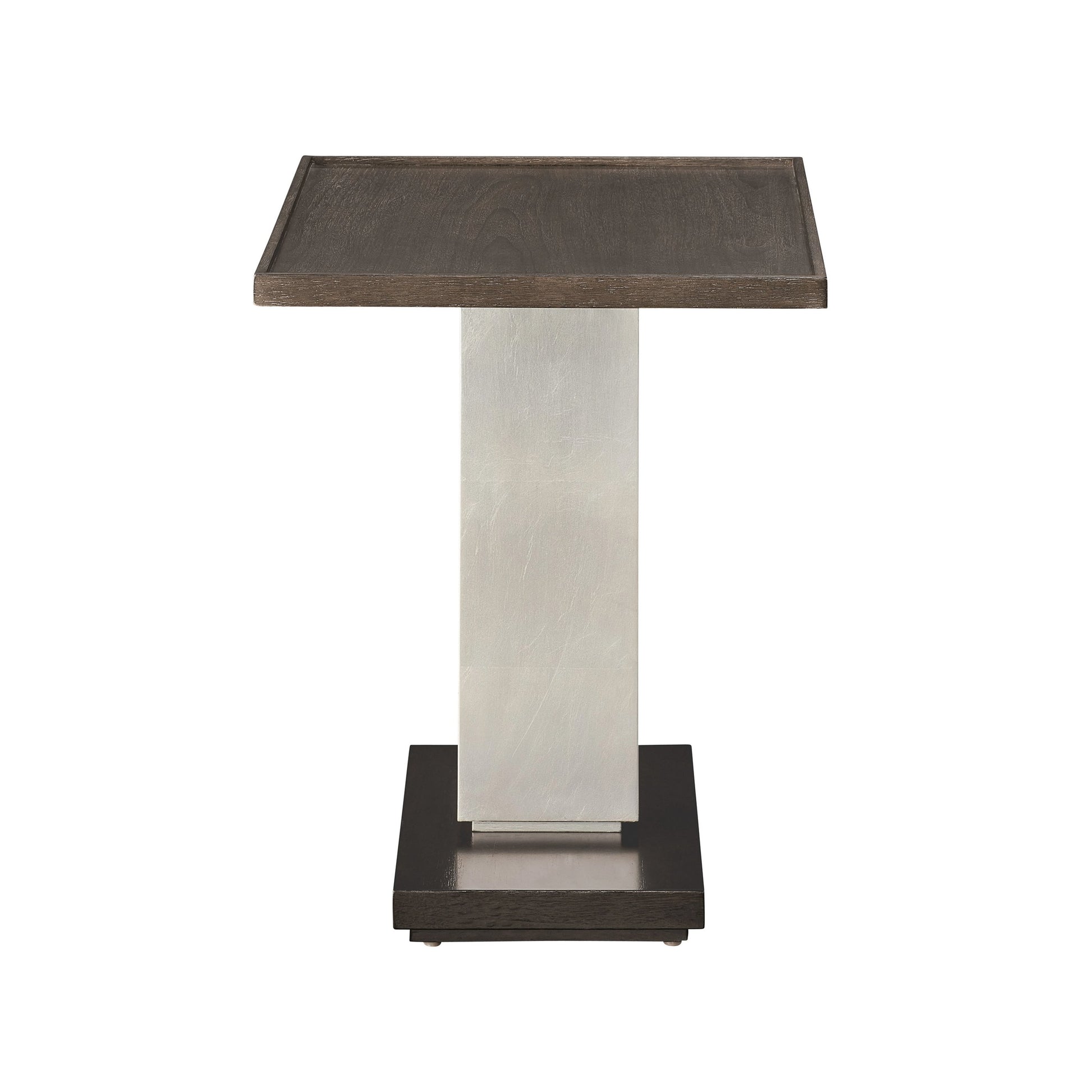 Erinn V X Universal Lucia Side Table by Universal Furniture in otter, silver fox, dark walnut. Made from unique in a modern style.