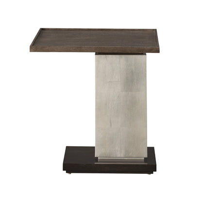 Erinn V X Universal Lucia Side Table by Universal Furniture in otter, silver fox, dark walnut. Made from unique in a modern style.