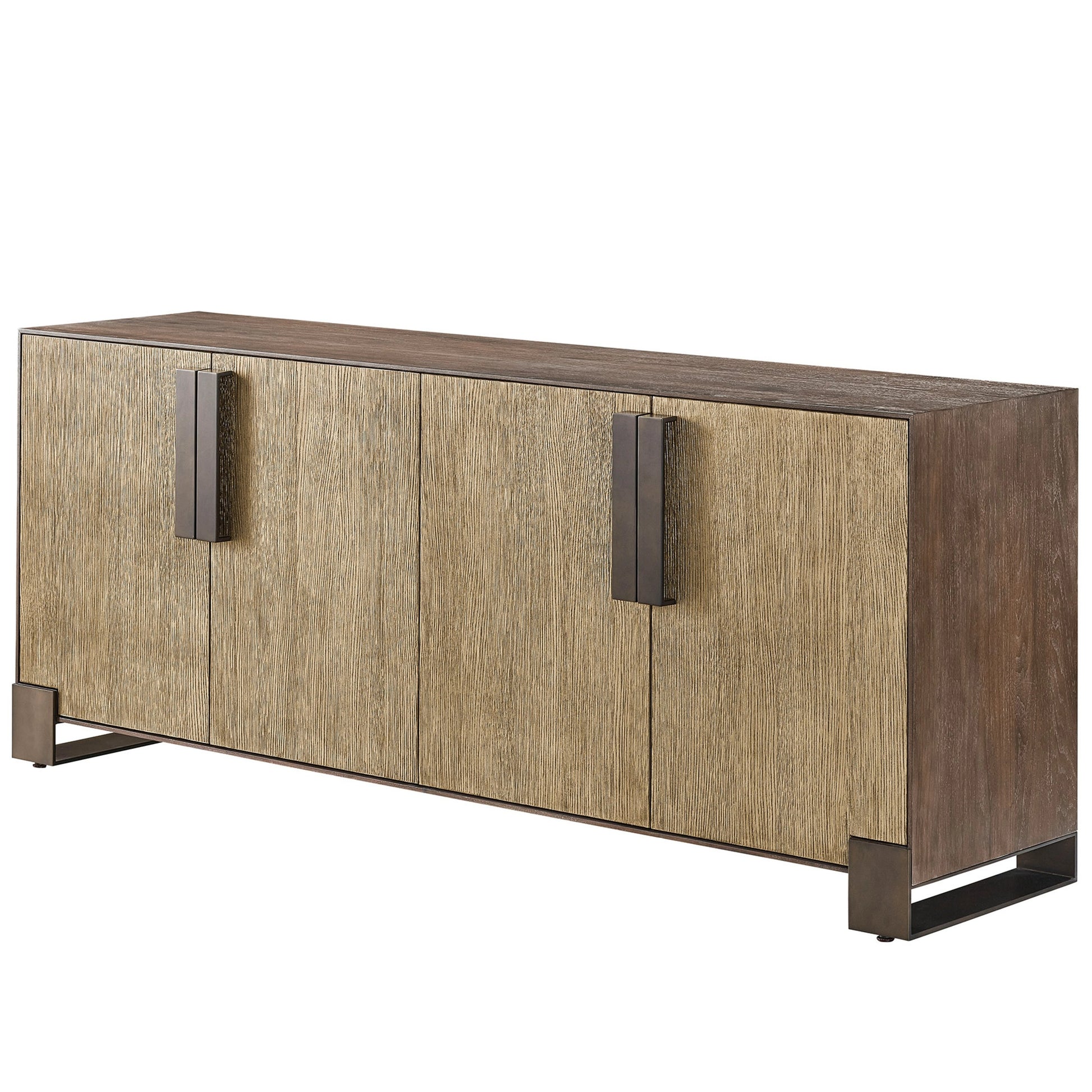 Erinn V X Universal Riviera Console by Universal Furniture in otter, guilded oak. Made from unique in a modern style.