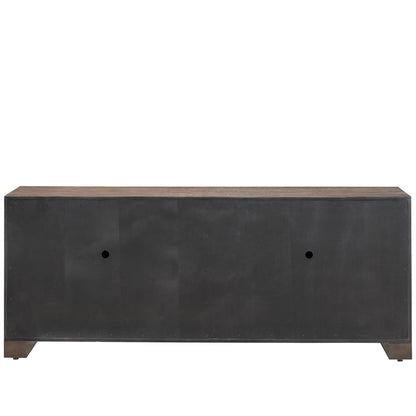 Erinn V X Universal Riviera Console by Universal Furniture in otter, guilded oak. Made from unique in a modern style.
