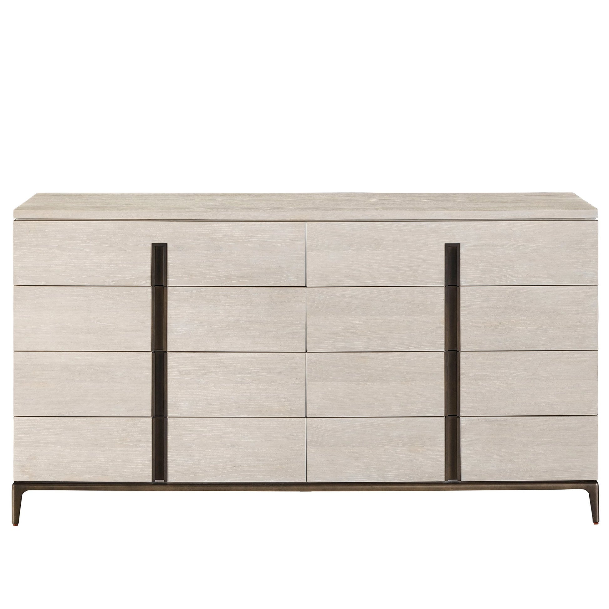 Erinn V X Universal Maren Drawer Dresser by Universal Furniture in silver lining, satin bronze. Made from unique in a modern style.