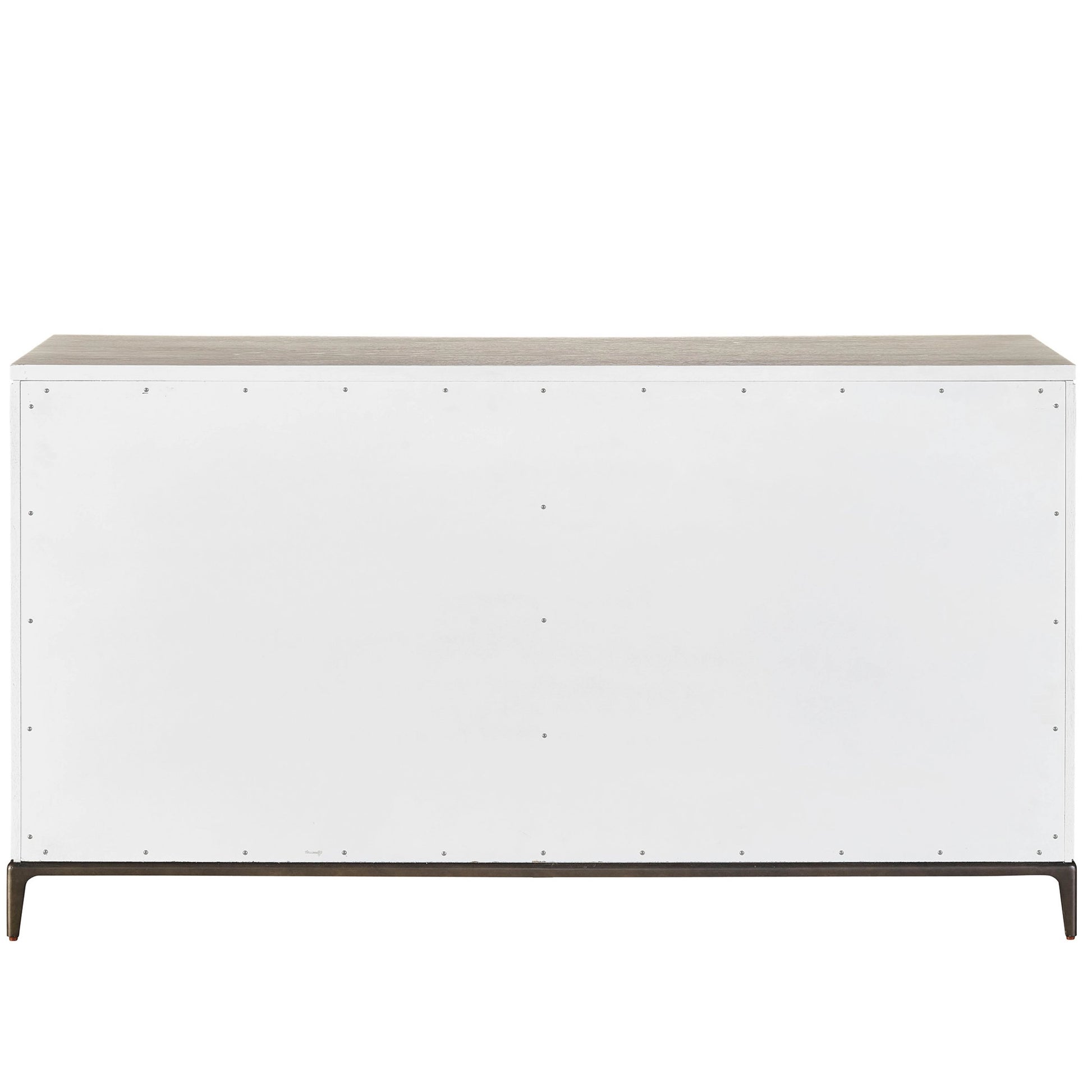 Erinn V X Universal Maren Drawer Dresser by Universal Furniture in silver lining, satin bronze. Made from unique in a modern style.