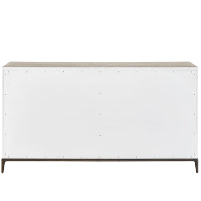 Erinn V X Universal Maren Drawer Dresser by Universal Furniture in silver lining, satin bronze. Made from unique in a modern style.