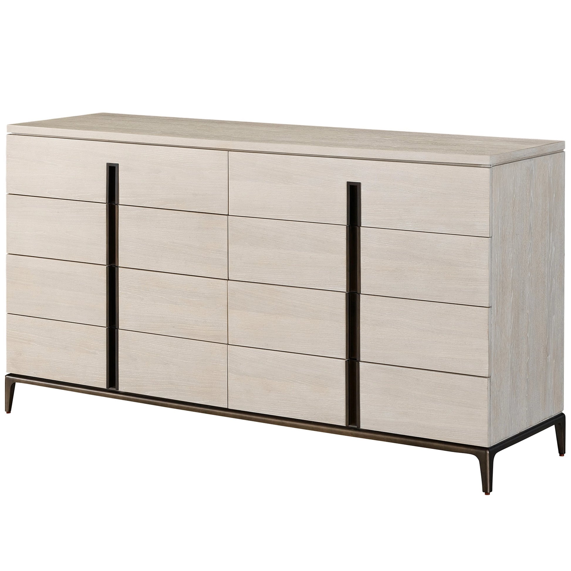 Erinn V X Universal Maren Drawer Dresser by Universal Furniture in silver lining, satin bronze. Made from unique in a modern style.