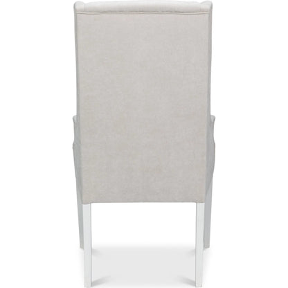 Captains Chair by Sarreid Ltd. in beechwood frame, fabric. Made from unique in a unique style.