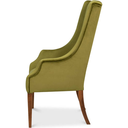 Captains Chair by Sarreid Ltd. in beechwood frame, fabric. Made from unique in a unique style.