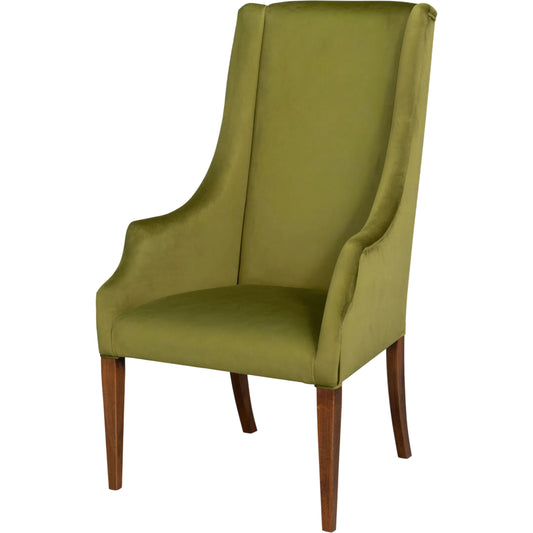 Captains Chair by Sarreid Ltd. in beechwood frame, fabric. Made from unique in a unique style.