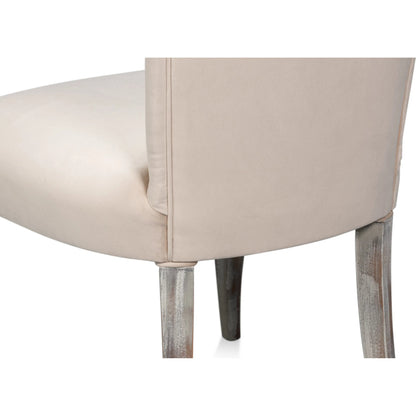 Sidechair (Set of 2) by Sarreid Ltd. in beechwood frame, fabric. Made from unique in a unique style.